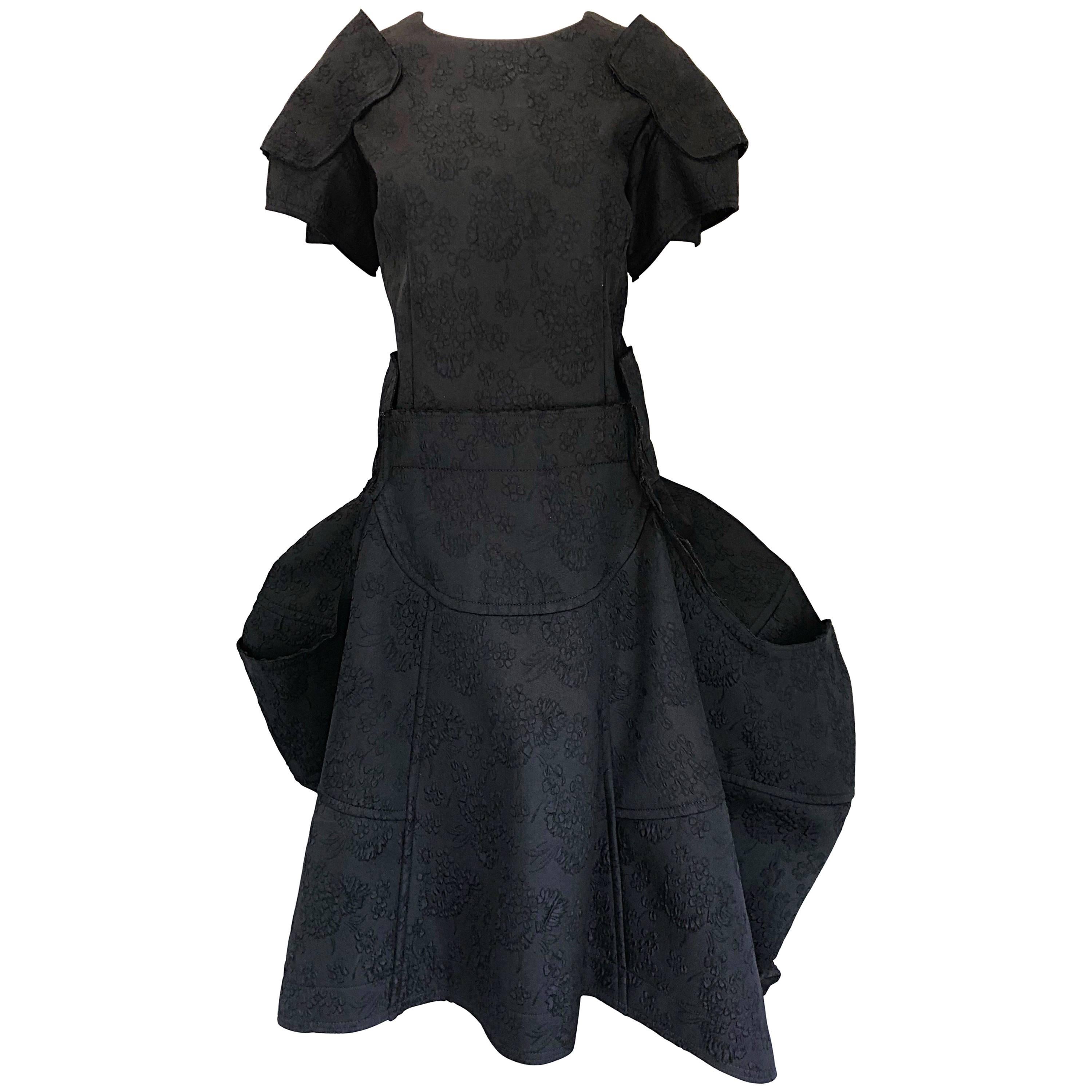 Comme Des Garcons Samurai 2016 Collection Black Avant Garde Collectible Dress