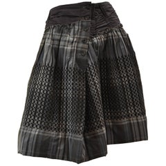 Le Casual De Marithe Francois Girbaud Grey / Brown Skirt 