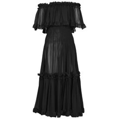 Yves Saint Laurent Vintage Gypsy Dress, 1970s