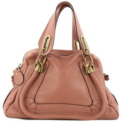 Chloe Paraty Top Handle Bag Leather Small