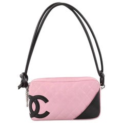 Chanel Cambon Pochette Quilted Leather