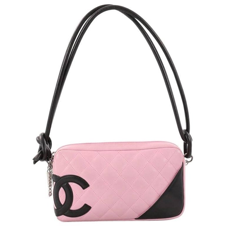 Chanel Cambon Pochette Quilted Leather at 1stDibs
