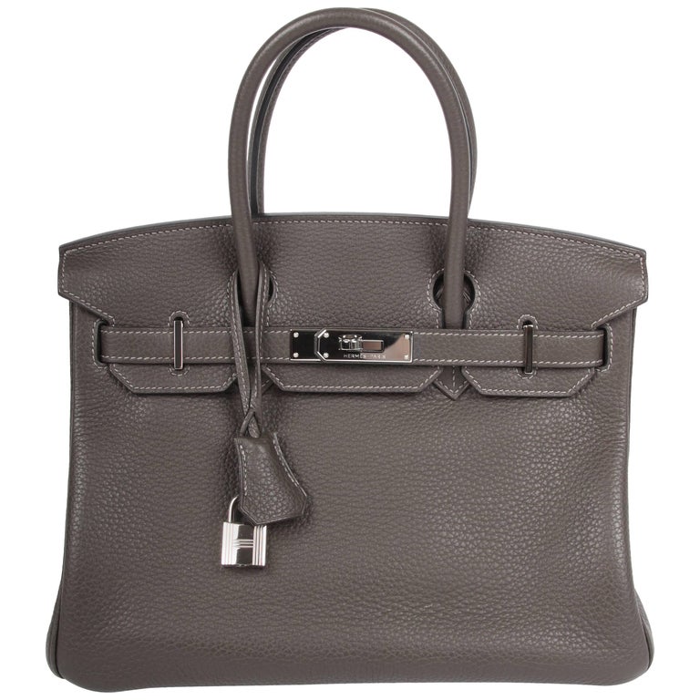 Hermès silvertone hardware Birkin 30 Bag at 1stDibs hermes birkin