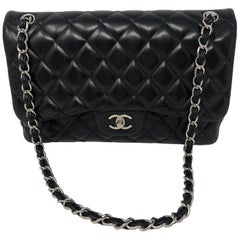 Chanel Black Jumbo Lambskin