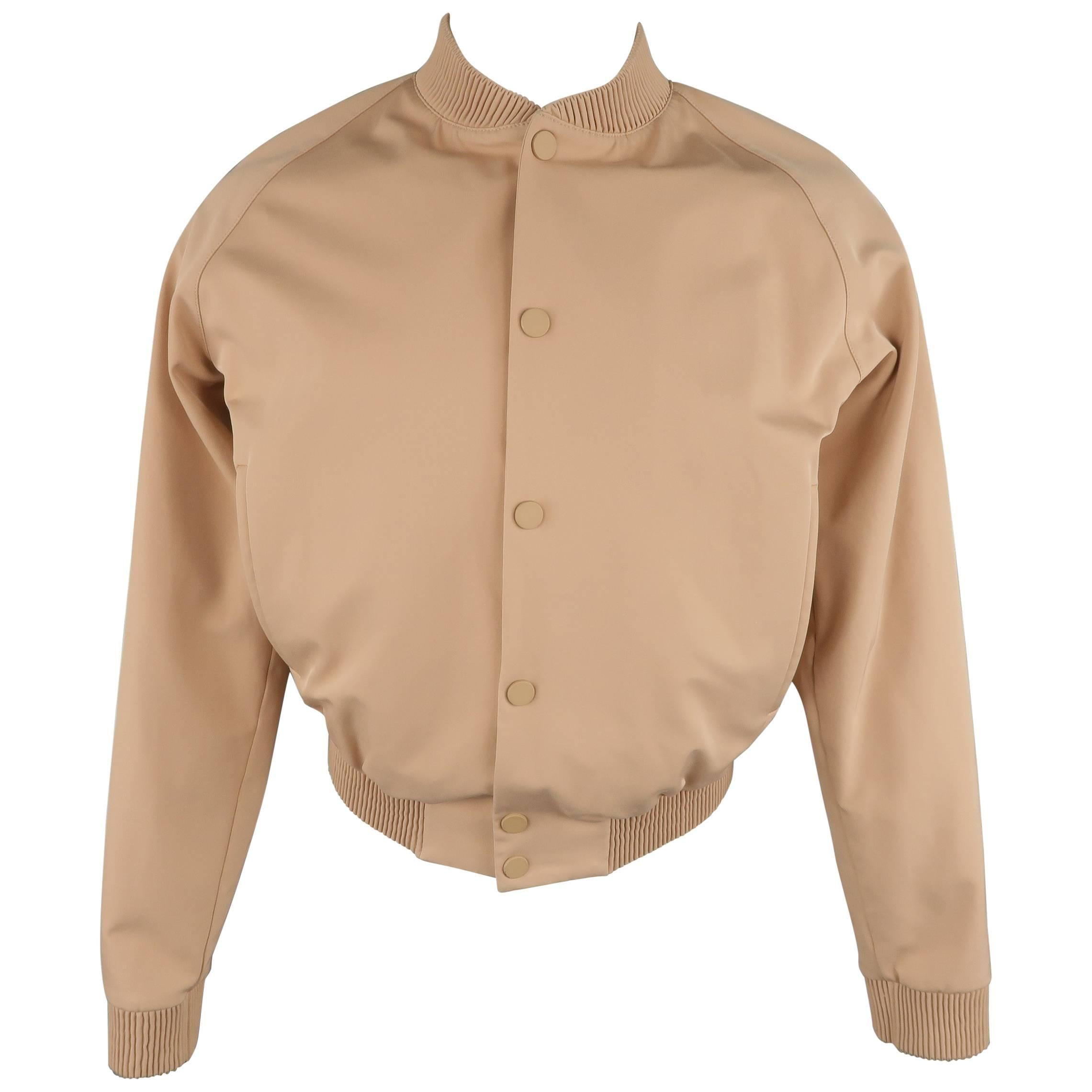 Calvin Klein Collection Menswear Bomber Baseball Jacket, Spring 2015 Runway 