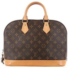 Louis Vuitton Vintage Alma Handbag Monogram Canvas PM