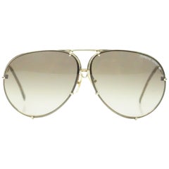 Porsche Design - Lunettes de soleil vintage de style aviateur