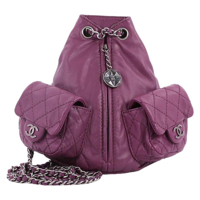Chanel Backpack Is Back Leather Mini at 1stDibs