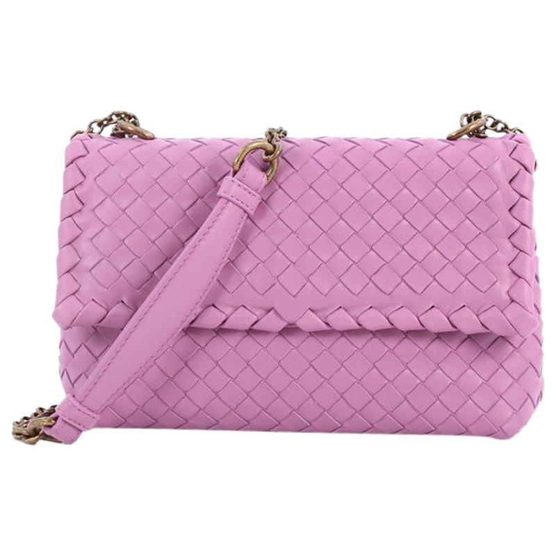 Bottega Veneta Olimpia Crossbody Bag Intrecciato Nappa Baby 