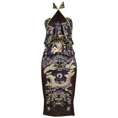 Tom Ford for Yves Saint Laurent Yellow and Purple Dragon Ensemble, 2004