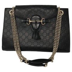 Gucci Guccissima Large Emily Chain Shoulder Bag