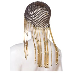 Gucci vintage style beaded head piece 