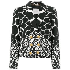 Gucci Animal Printed Blazer