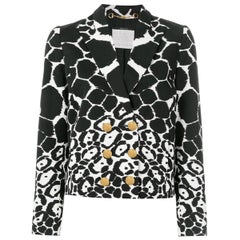 Gucci Animal Printed Blazer 