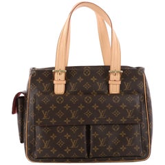  Louis Vuitton Multipli Cite Handbag Monogram Canvas 