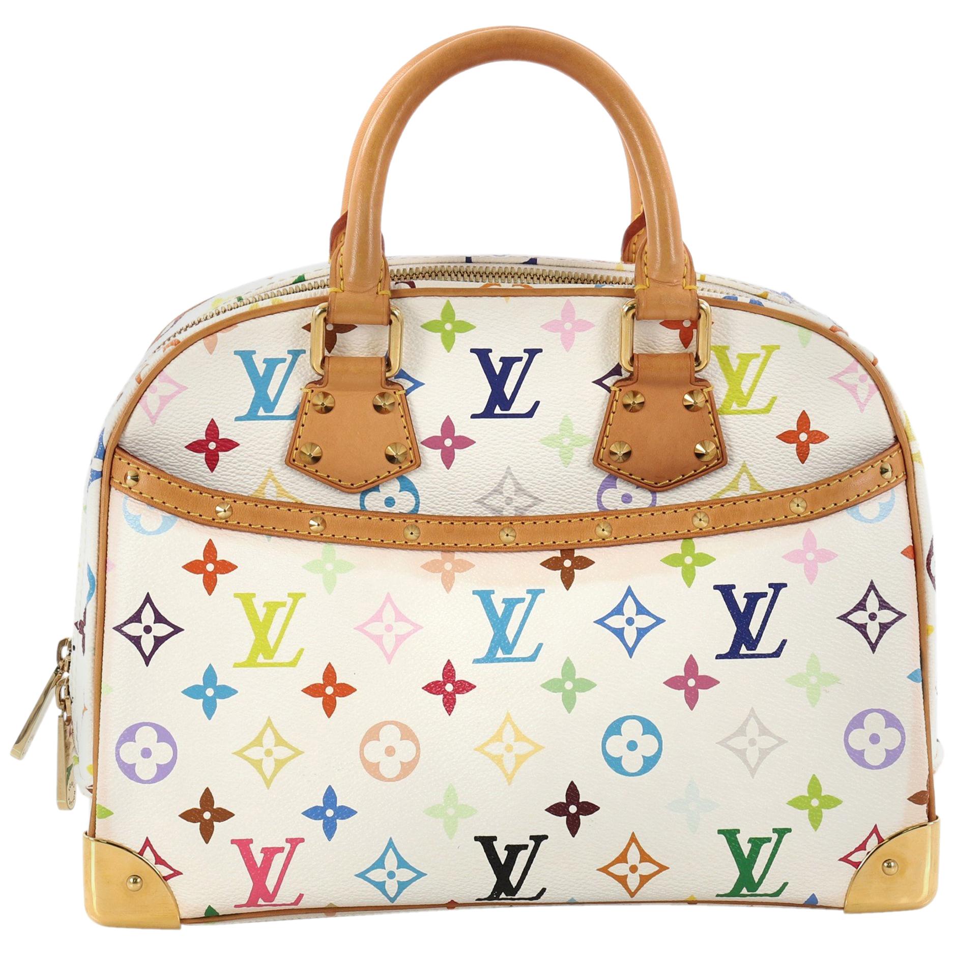  Louis Vuitton Trouville Handbag Monogram Multicolor i