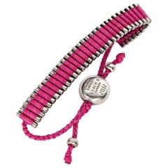 Pink Links of London Friendship Bracelet