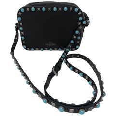 Valentino Rockstud Turquoise Bag at 1stDibs