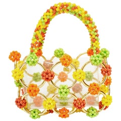 Vintage Italian Beaded Handbag Made Exclusively for Bergdorf Goodman, 1960s 