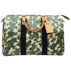 Louis Vuitton Limited Edition Monogramouflage Canvas Speedy 35 Bag