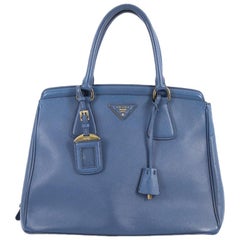 Prada Parabole Handbag Saffiano Leather Medium