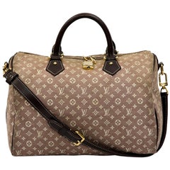 LOUIS VUITTON Speedy 30 Bag in Parma and Beige Monogram Canvas