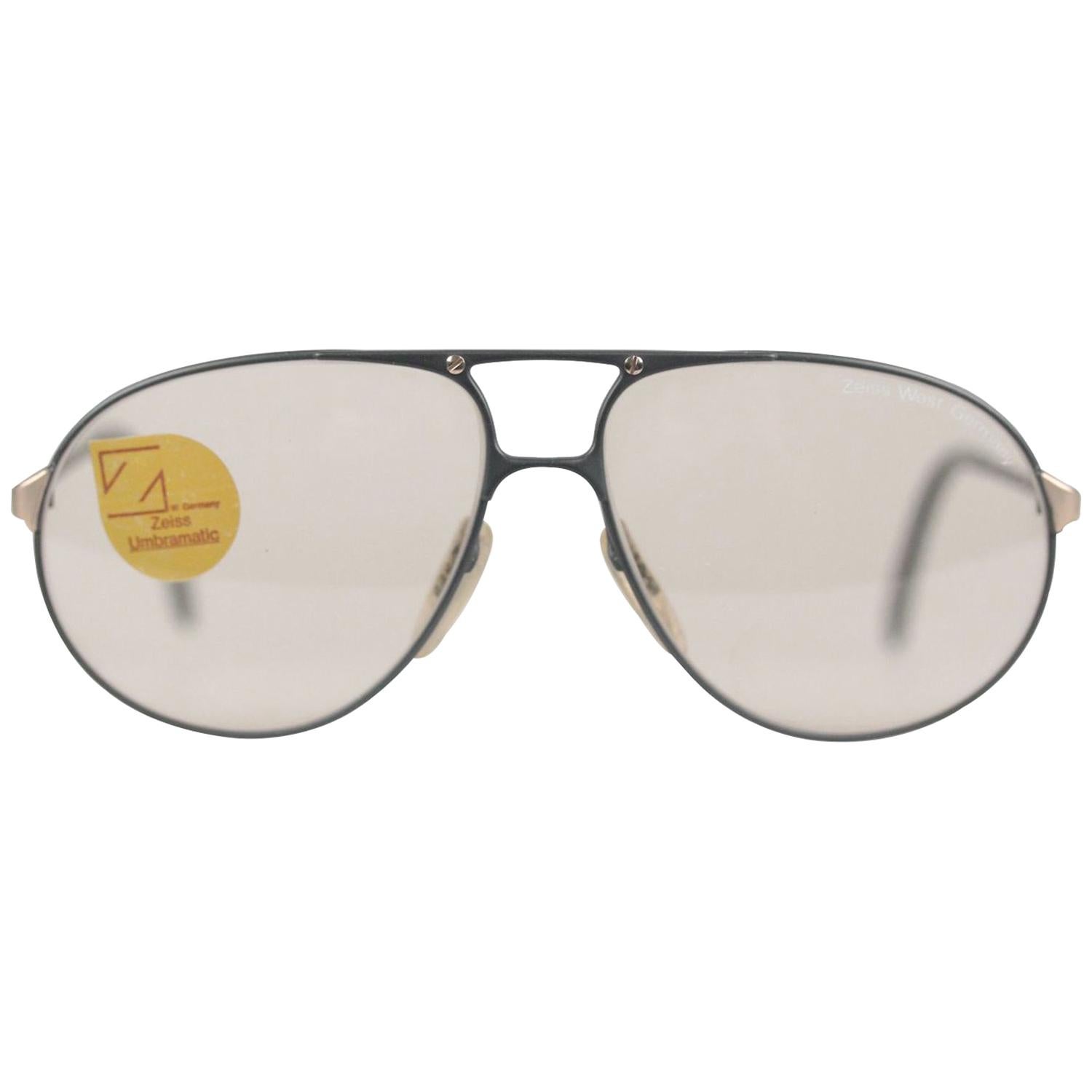 Zeiss Vintage Aviator Sunglasses 9289 Umbramatic Lenses New Old Stock For  Sale at 1stDibs | zeiss umbramatic, umbramatic zeiss, vintage zeiss  sunglasses