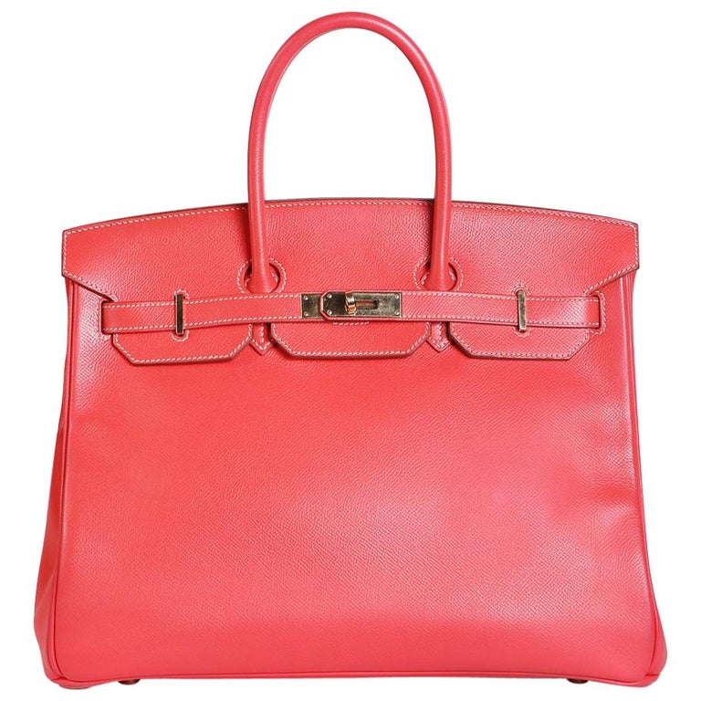Hermes rose leather Birkin, 2014. Offered by Decades