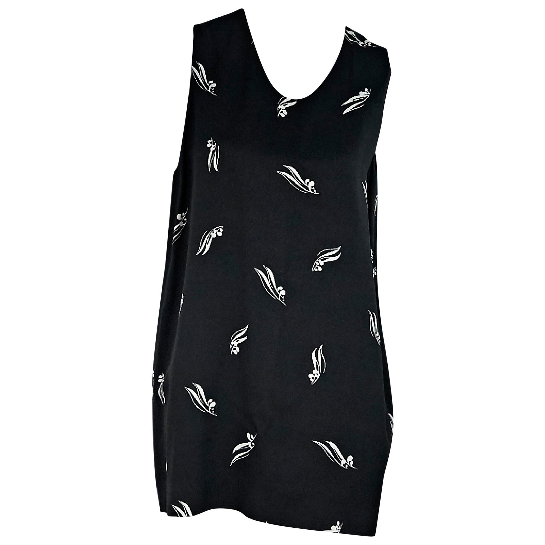 Black & White Marni Printed Top