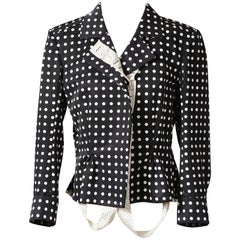 Yves Saint Laurent Polka Dot Jacket by Stefano Pilati