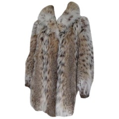 vintage Lynx fur coat