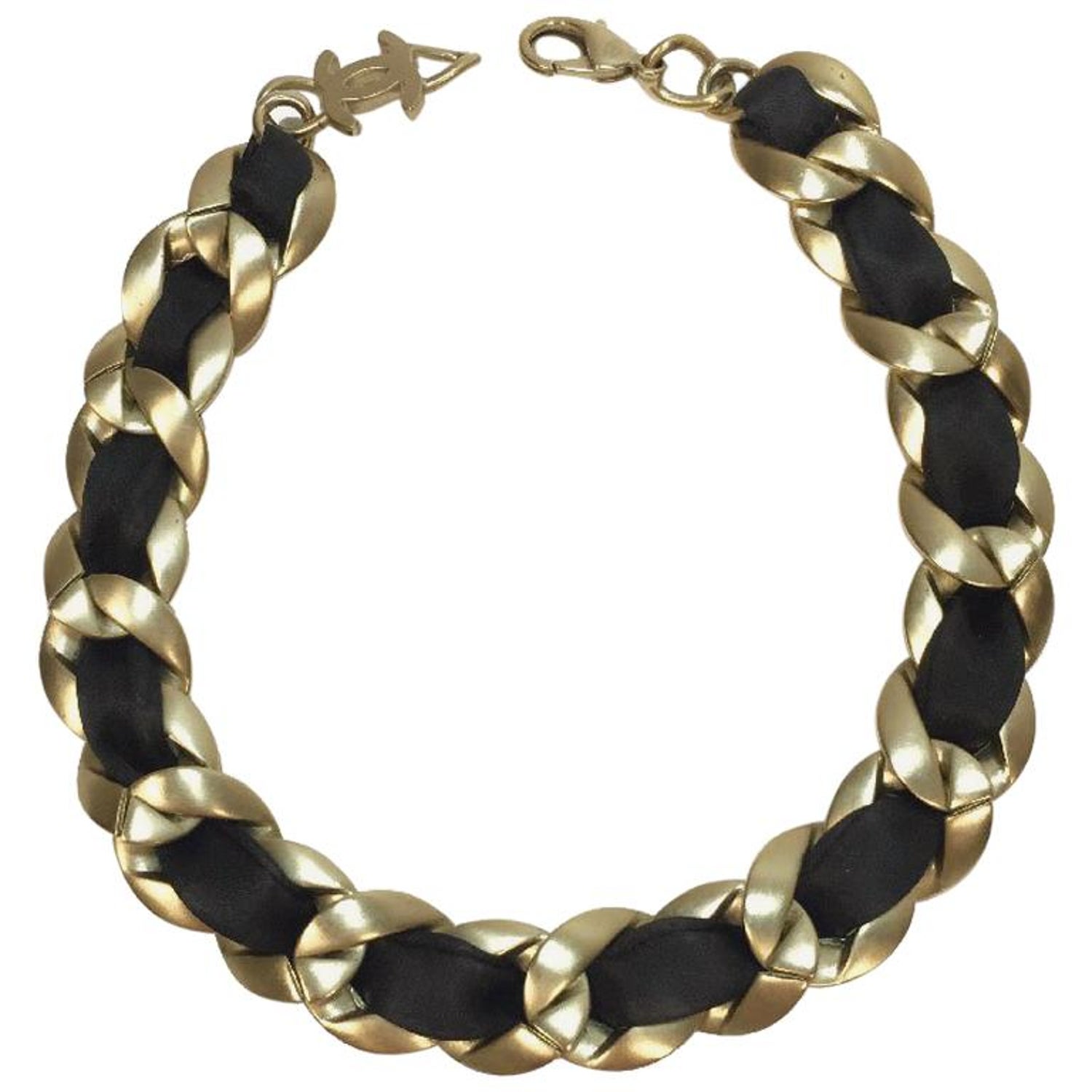 Chanel CC Lock Pendant Necklace - Janet Mandell