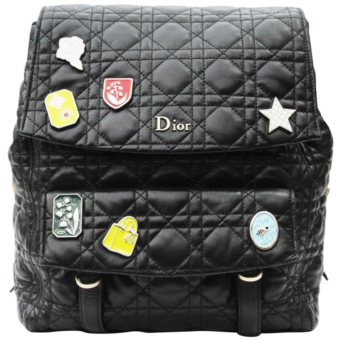 Dior Cruise 2017 Lambskin Leather Backpack 