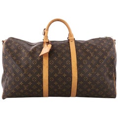 Louis Vuitton Keepall Bandouliere Bag Monogram Canvas 55