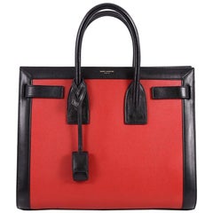 Saint Laurent Bicolor Sac de Jour Handtasche Leder klein