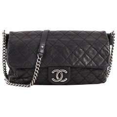 Chanel Red Large Coco Daily Flap Bag