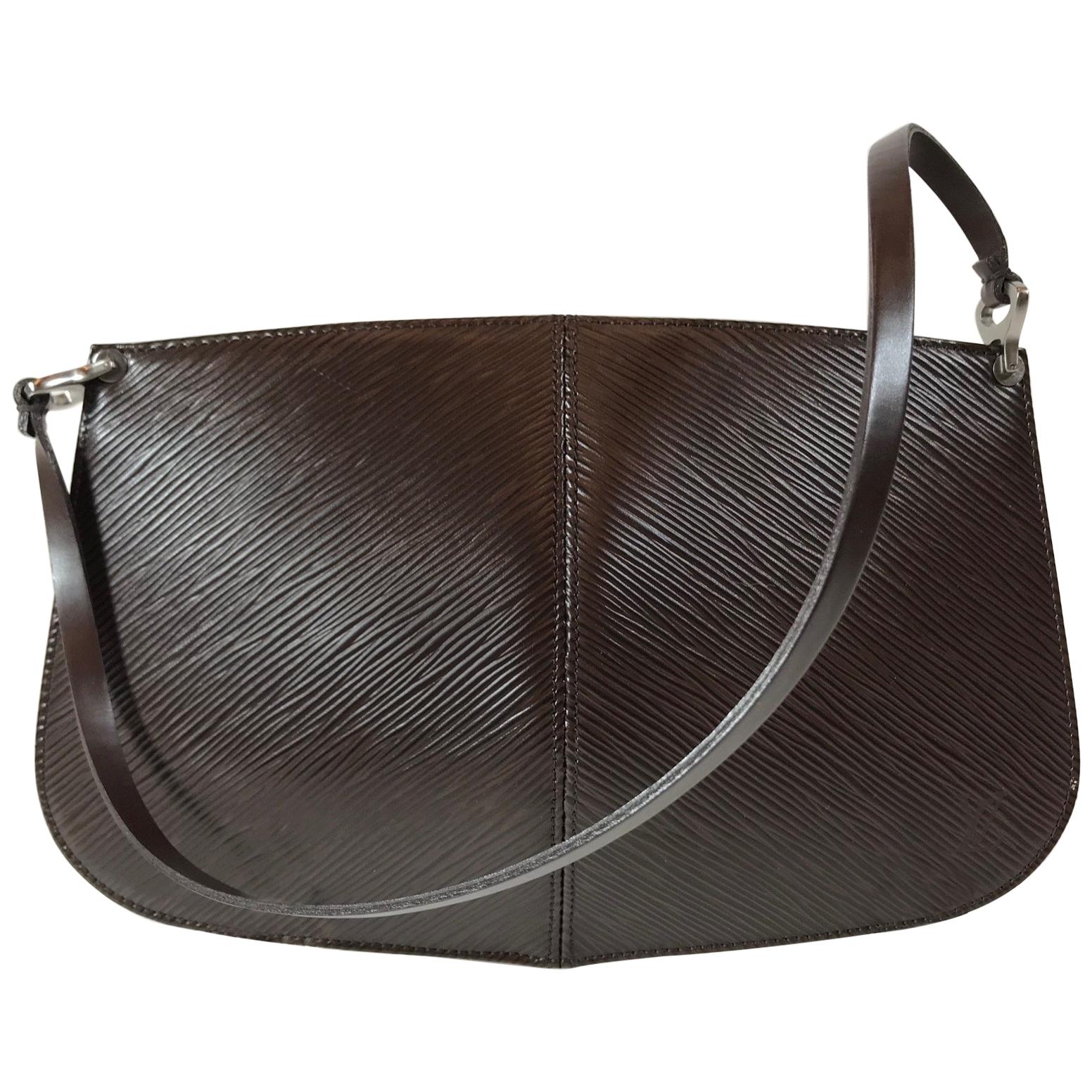 Authentic Louis Vuitton Demi Lune Epi leather Pochette bag - clothing &  accessories - by owner - apparel sale 