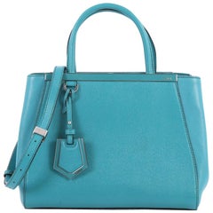 Fendi 2Jours Handbag Leather Petite