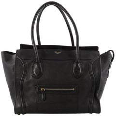 Celine Shoulder Luggage Bag Leather