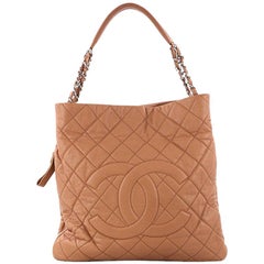 Chanel Timeless CC Expandable Tote Quilted Caviar Large