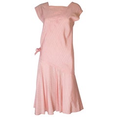 A Vintage 1970s silk day dress by Benny Ong