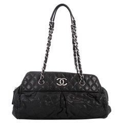 Chanel Chic Quilt Bowling Bag Quilted Iridescent Calfskin Medium Chanel Chic Quilt Bowling Bag Quilted Iridescent Calfskin Medium
