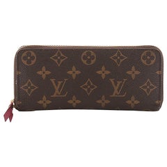 Louis Vuitton Clemence Wallet Monogram Canvas