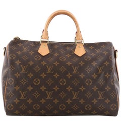 Louis Vuitton Speedy Bandouliere Bag Monogram Canvas 35