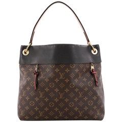 Louis Vuitton Tuileries Hobo Monogram Canvas with Leather