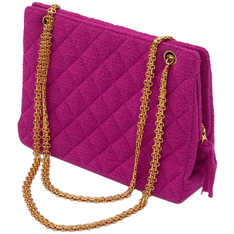 Chanel Tweed Shoulder Bag, SpringSummer 1994 at 1stDibs chanel tweed