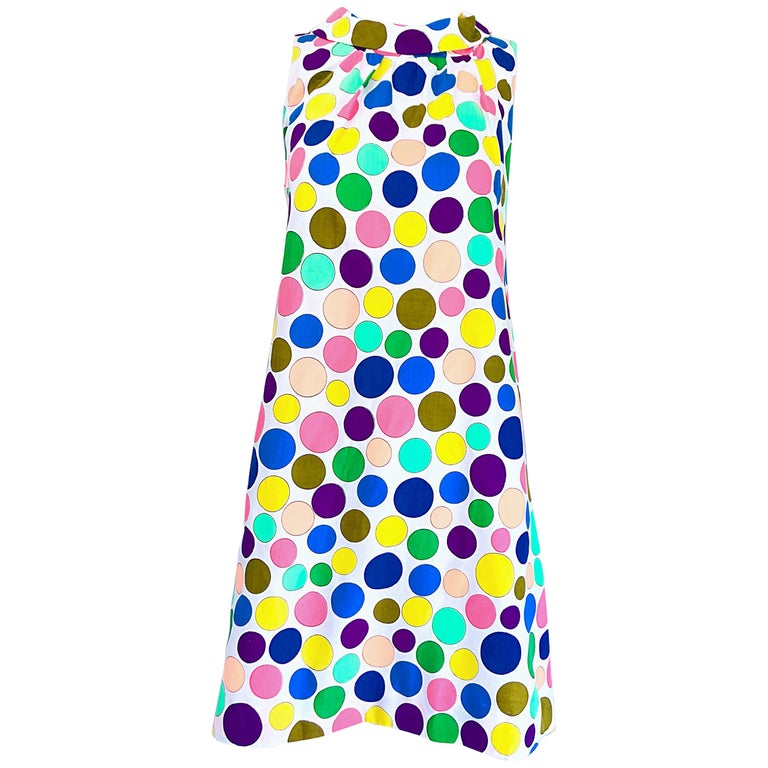 1960s mod dress PDF - 1960's Pattern, Mary Quant Style A-Line Mod Dress main image 0