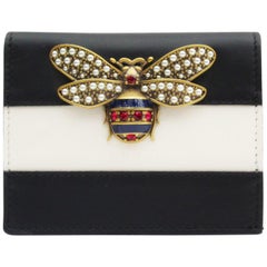 Porte-cartes en cuir Gucci Queen Margaret:: 2018