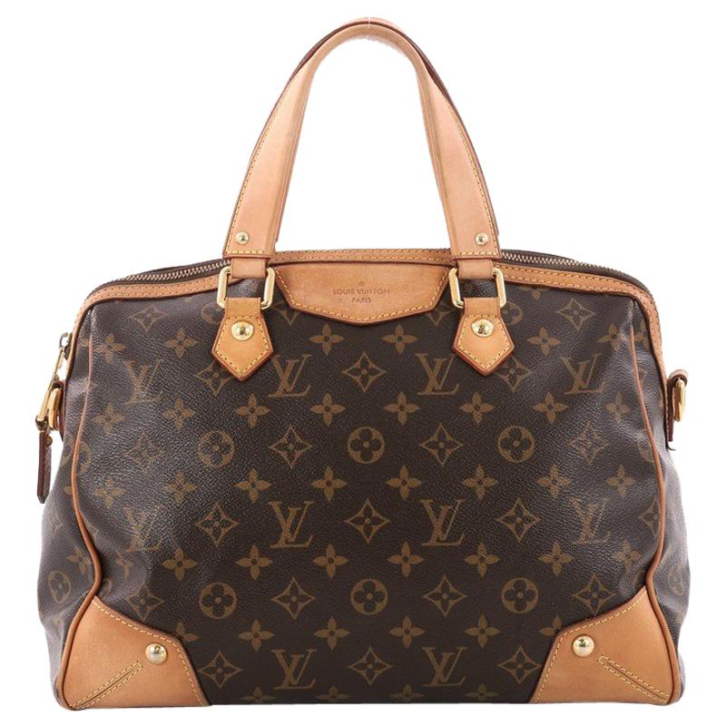 Louis Vuitton Retro Handbag Monogram Canvas PM