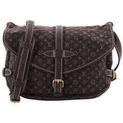 Louis Vuitton Saumur Handbag Monogram Idylle PM